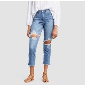 Levi’s High Rise Straight Jean